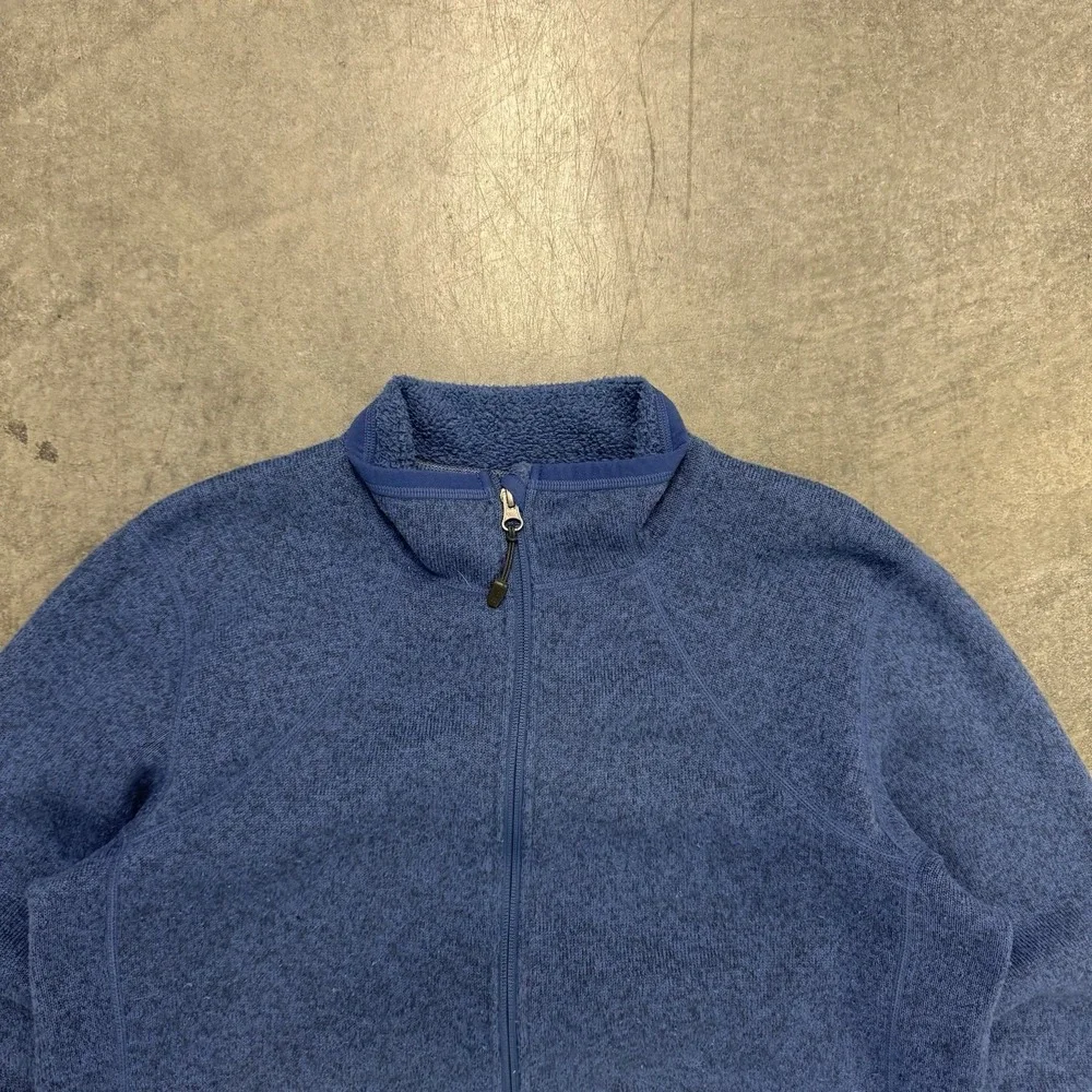 Nike ACG Jacket Large Blue Full Zip Fleece Outdoors Hiking Fleece Outdoor